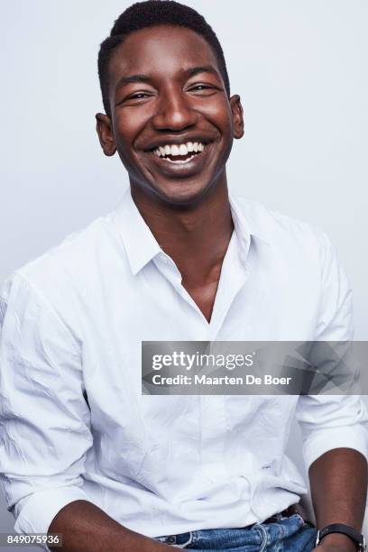 Mamoudou Athie from the film 'Unicorn Store' poses for a portrait during the 2017 Toronto International Film Festival at Intercontinental Hotel on...