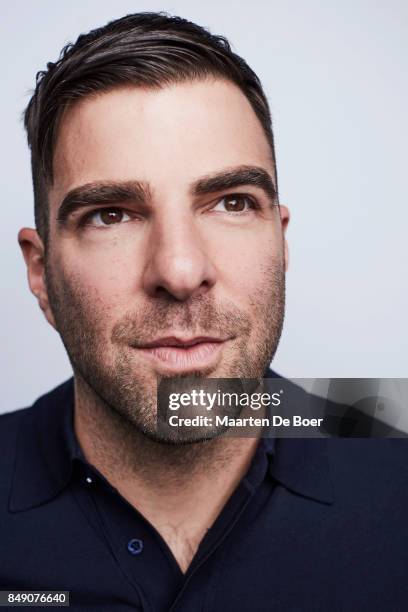 Zachary Quinto from the film 'Who We Are Now' poses for a portrait during the 2017 Toronto International Film Festival at Intercontinental Hotel on...