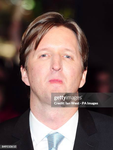 Tom Hooper arrives at the premiere of Les Miserables at the Empire Leicester Square, London, UK