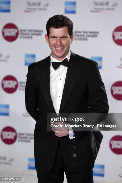 Tim Henman arrives at the Winter Whites Gala held at the Royal Albert Hall, London.