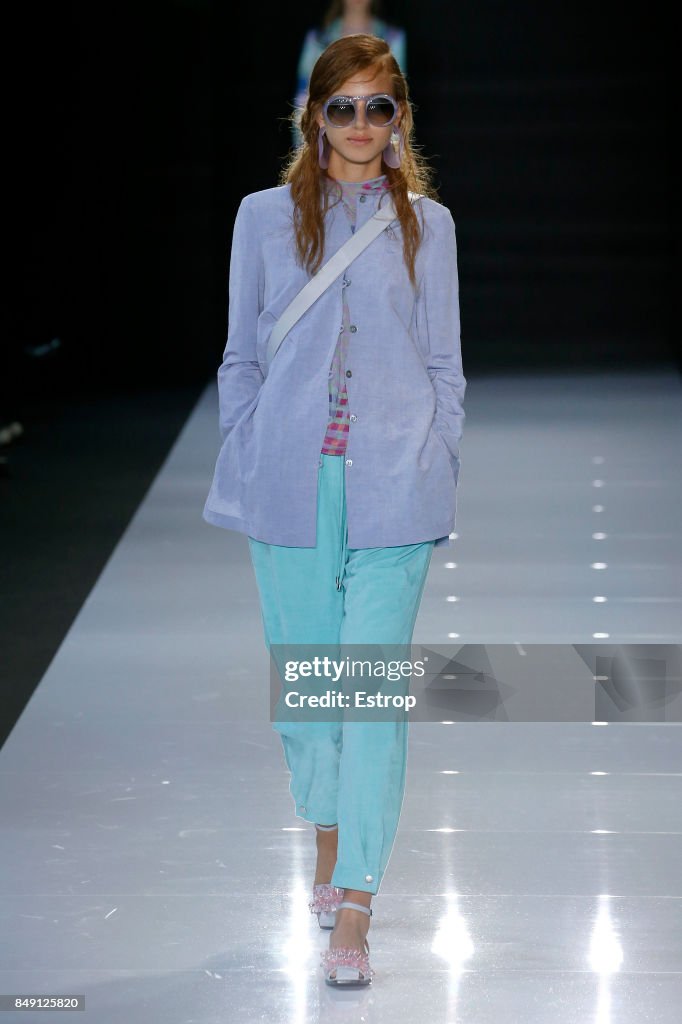 Emporio Armani - Runway - LFW September 2017
