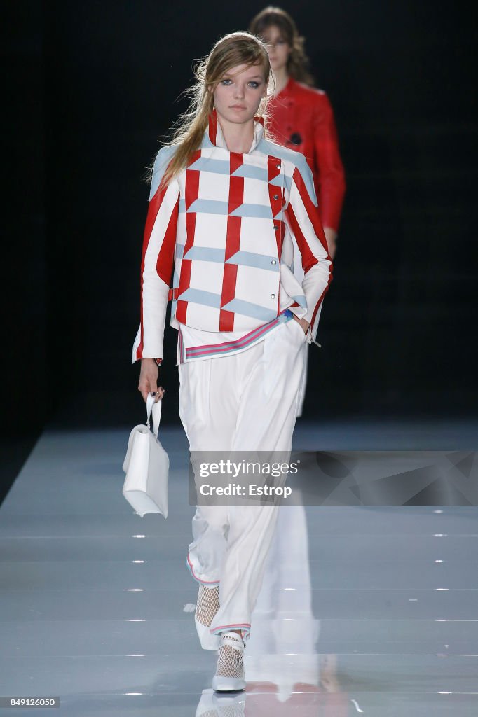 Emporio Armani - Runway - LFW September 2017