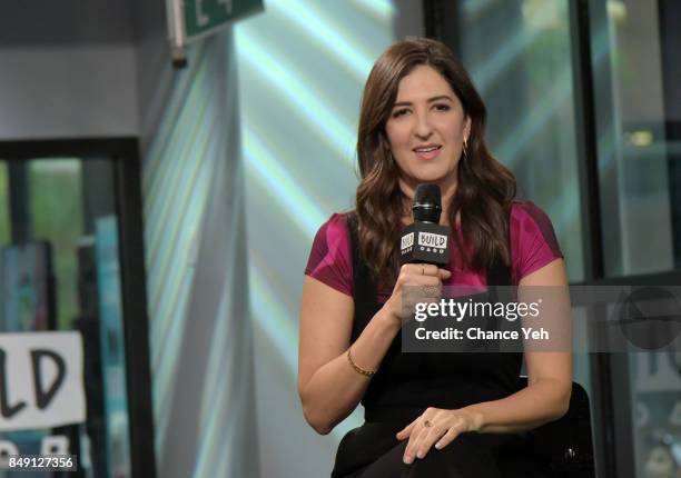 Arcy Carden attends Build series to discuss "The Good Place" at Build Studio on September 18, 2017 in New York City.