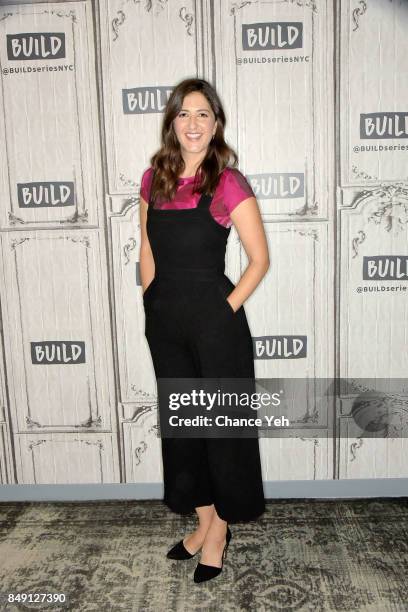 Arcy Carden attends Build series to discuss "The Good Place" at Build Studio on September 18, 2017 in New York City.