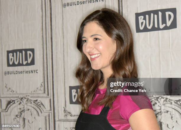 Arcy Carden attends Build series to discuss "The Good Place" at Build Studio on September 18, 2017 in New York City.