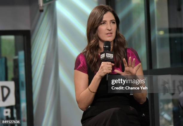 Arcy Carden attends Build series to discuss "The Good Place" at Build Studio on September 18, 2017 in New York City.