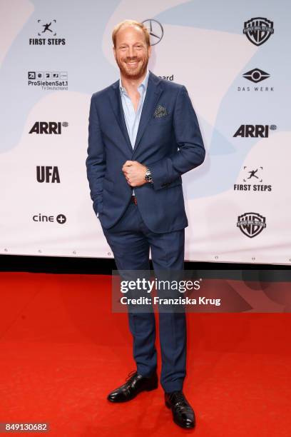 Johann von Buelow attends the First Steps Award 2017 at Stage Theater on September 18, 2017 in Berlin, Germany.