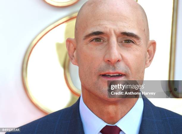 Mark Strong attends the 'Kingsman: The Golden Circle' World Premiere held at Odeon Leicester Square on September 18, 2017 in London, England.