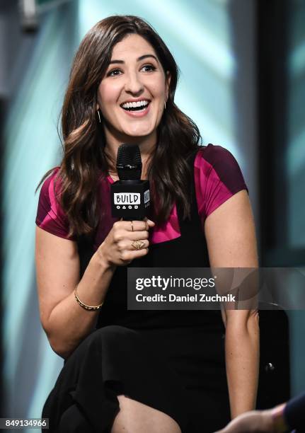 Arcy Carden attends the Build Series to discuss the show 'The Good Place' at Build Studio on September 18, 2017 in New York City.