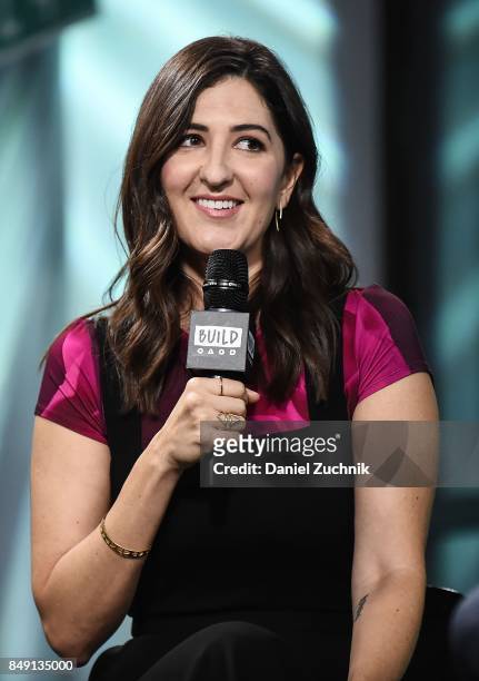 Arcy Carden attends the Build Series to discuss the show 'The Good Place' at Build Studio on September 18, 2017 in New York City.