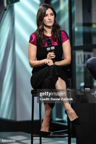 Arcy Carden attends the Build Series to discuss the show 'The Good Place' at Build Studio on September 18, 2017 in New York City.