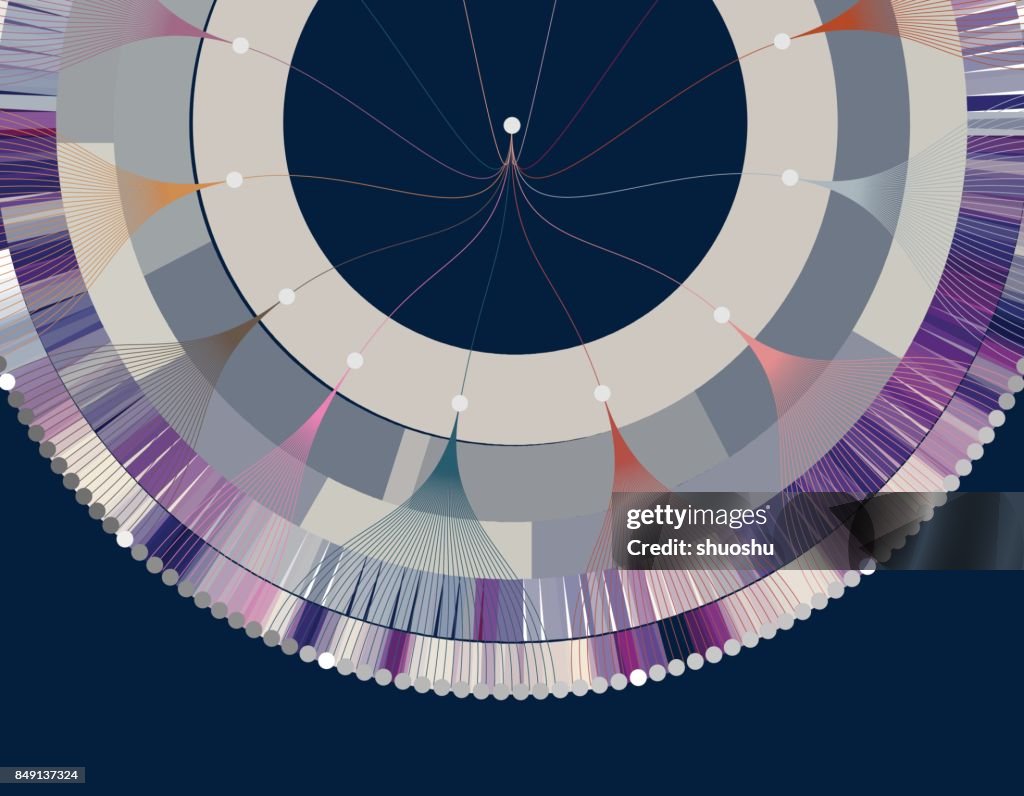 Data Visual Pattern Data Visualization Pattern Background High-Res Vector Graphic - Getty ...