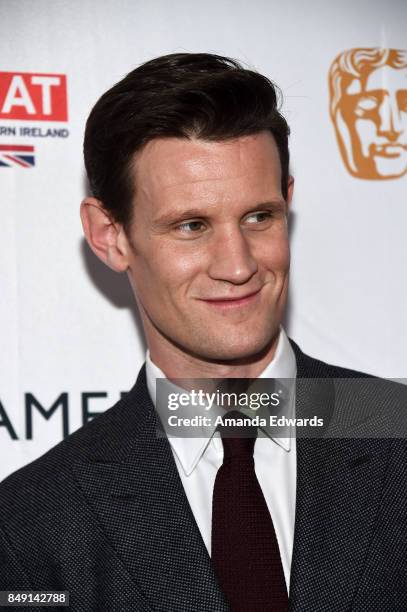 Actor Matt Smith arrives at the BBC America BAFTA Los Angeles TV Tea Party 2017 at The Beverly Hilton Hotel on September 16, 2017 in Beverly Hills,...