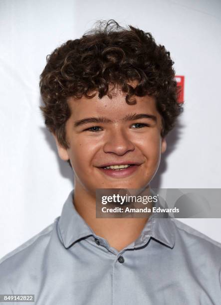 Actor Gaten Matarazzo arrives at the BBC America BAFTA Los Angeles TV Tea Party 2017 at The Beverly Hilton Hotel on September 16, 2017 in Beverly...