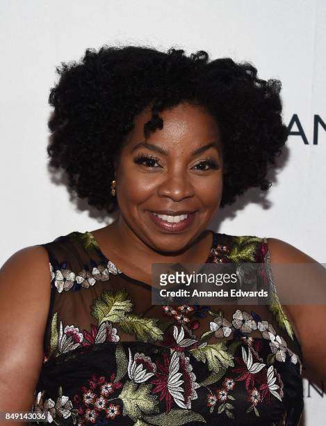 Actress Kimberly Hebert Gregory arrives at the BBC America BAFTA Los Angeles TV Tea Party 2017 at The Beverly Hilton Hotel on September 16, 2017 in...