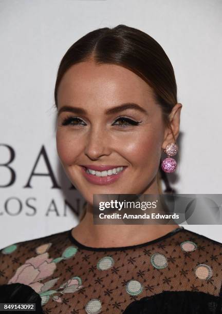 Actress Camilla Luddington arrives at the BBC America BAFTA Los Angeles TV Tea Party 2017 at The Beverly Hilton Hotel on September 16, 2017 in...