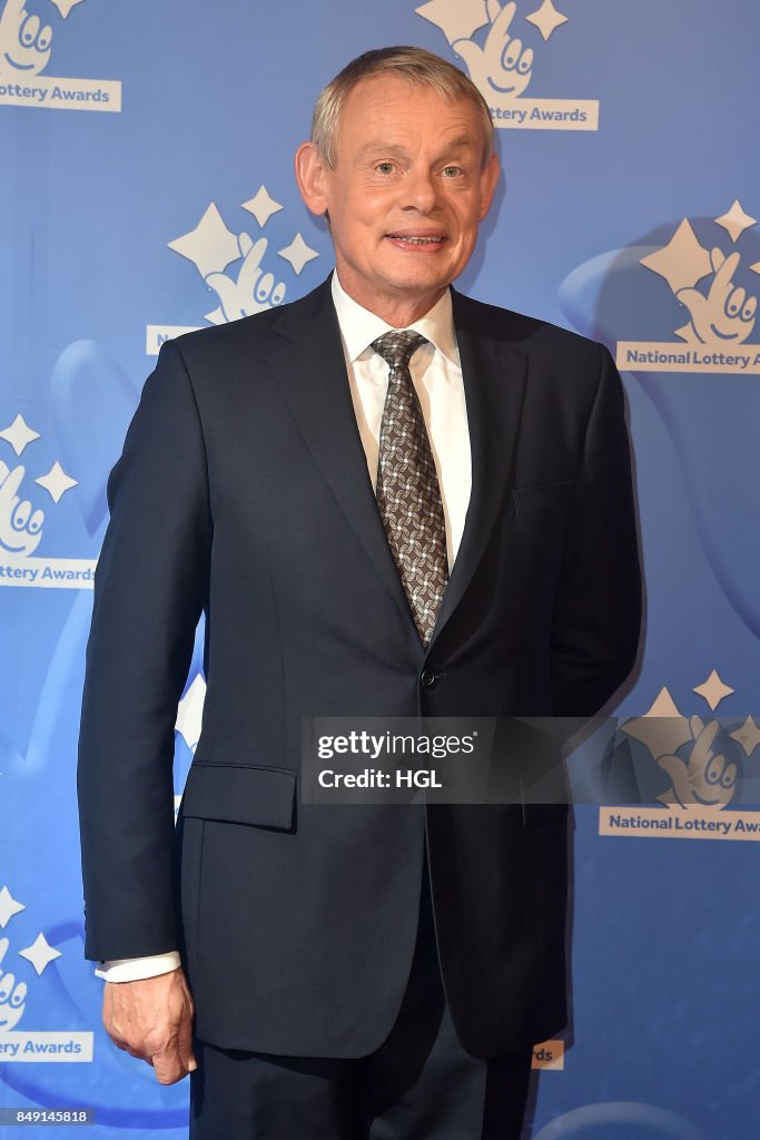 The National Lottery Awards 2017 - Red Carpet Arrivals