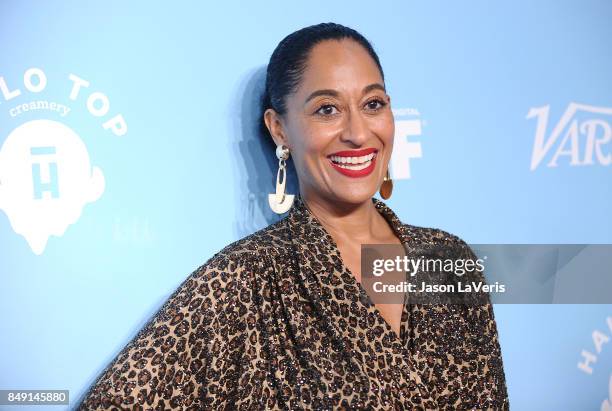 Actress Tracee Ellis Ross attends Variety and Women In Film's 2017 pre-Emmy celebration at Gracias Madre on September 15, 2017 in West Hollywood,...