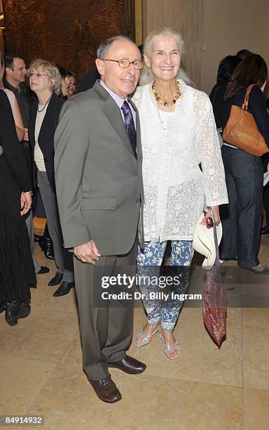 Variety Editor Peter Bart and Phyllis Fredette arrive at the 46th Annual ICG Publicists Awards at the International Ballroom at the Beverly Hilton...