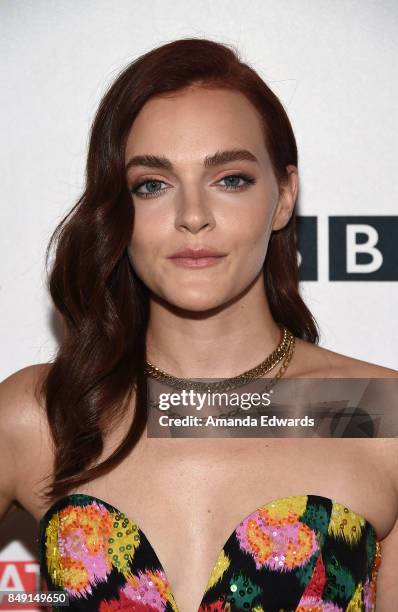 Actress Madeline Brewer arrives at the BBC America BAFTA Los Angeles TV Tea Party 2017 at The Beverly Hilton Hotel on September 16, 2017 in Beverly...