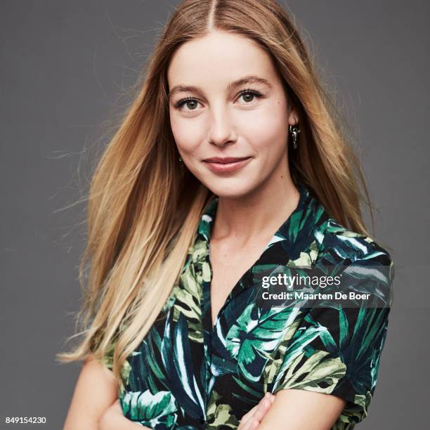 Charlotte Vega from the film 'The Lodgers' poses for a portrait during the 2017 Toronto International Film Festival at Intercontinental Hotel on...