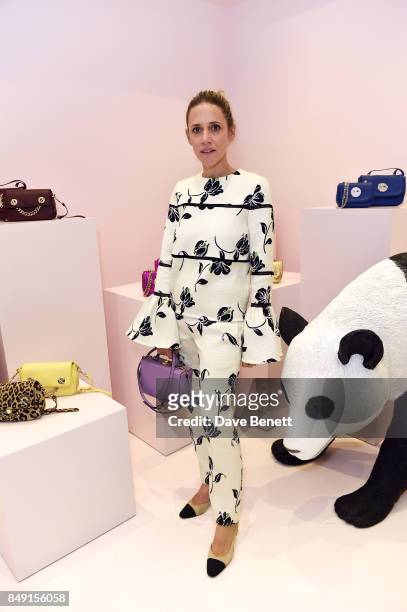Laura Fantacci attends the Hill and Friends SS18 Presentation during London Fashion Week on September 18, 2017 in London, England.