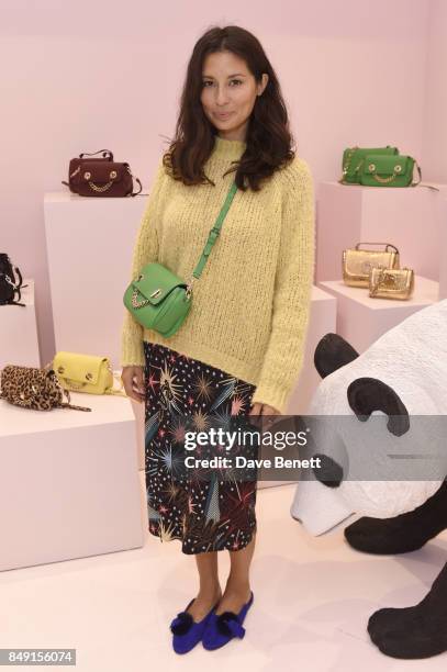 Jasmine Hemsley attends the Hill and Friends SS18 Presentation during London Fashion Week on September 18, 2017 in London, England.