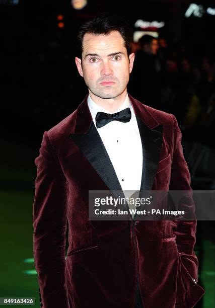 Jimmy Carr arriving for the UK Premiere of The Hobbit: An Unexpected Journey at the Odeon Leicester Square, London.