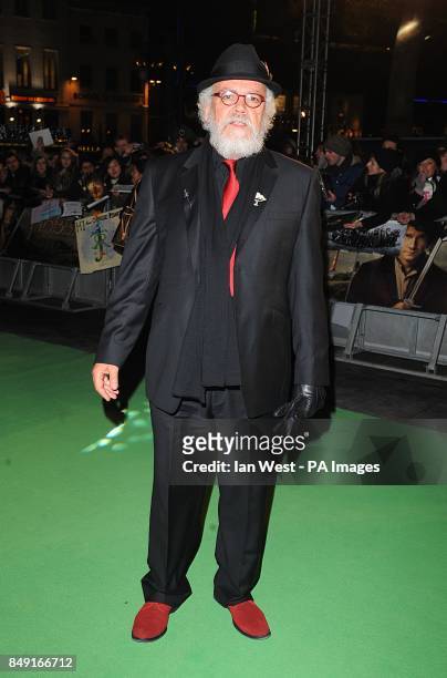 John Callen arriving for the UK Premiere of The Hobbit: An Unexpected Journey at the Odeon Leicester Square, London.