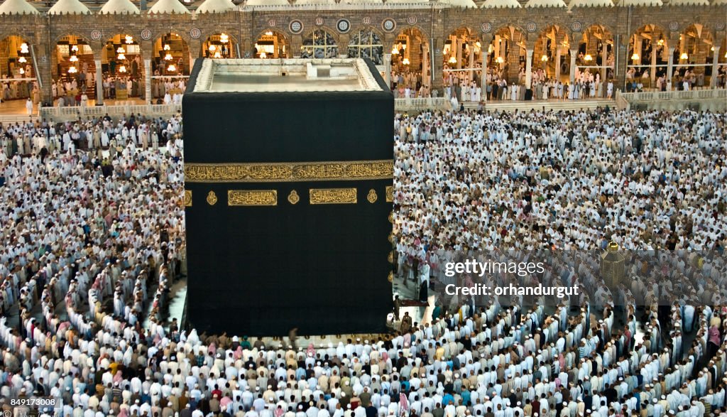 Kaaba , Makkah  -  Saudi arabia