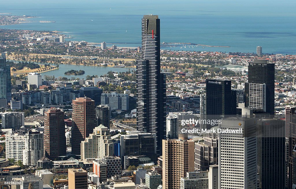 Aerial Views Of Melbourne