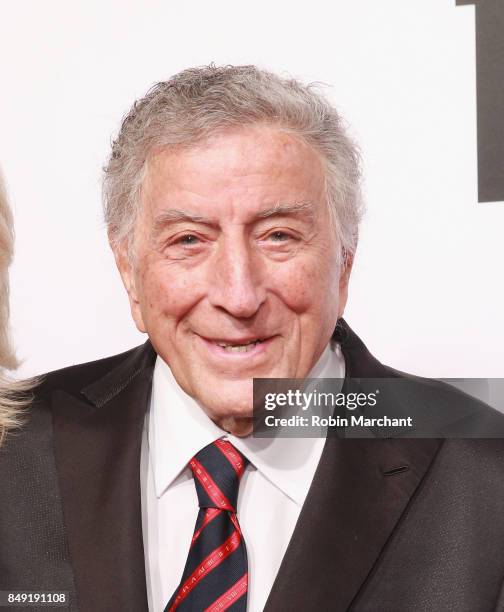 Tony Bennett attends The American Theatre Wing's Centennial Gala at Cipriani 42nd Street on September 18, 2017 in New York City.