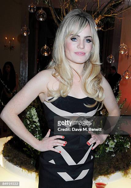 Duffy attends the Universal Party following the Brit Awards 2009 at the Claridge's Hotel on February 18, 2009 in London, England.