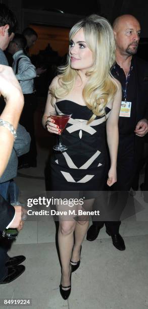 Duffy attends the Universal Party following the Brit Awards 2009 at the Claridge's Hotel on February 18, 2009 in London, England.