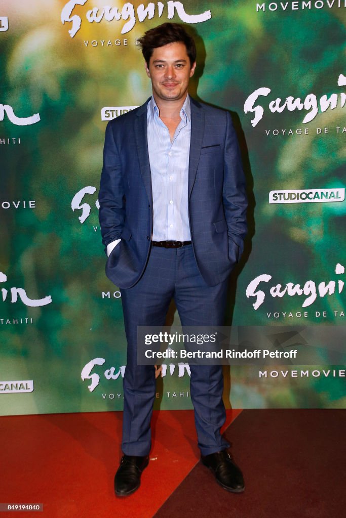"Gauguin, Voyage De Tahiti" Paris Premiere At Cinema Gaumont Capucines