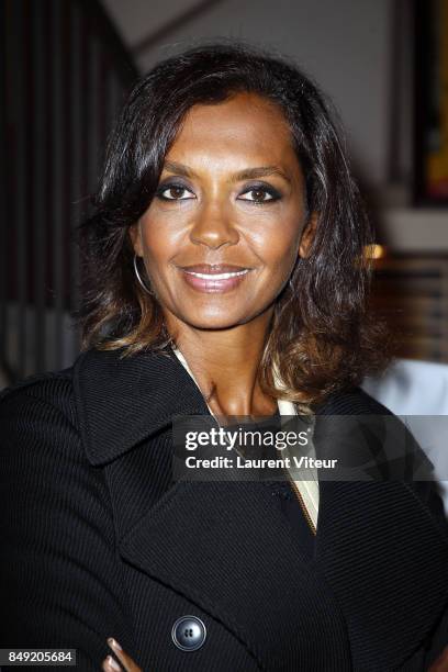 Karine Lemarchand attends "Trophee Du Bien-Etre" award ceremony at Theatre des Mathurins on September 18, 2017 in Paris, France.