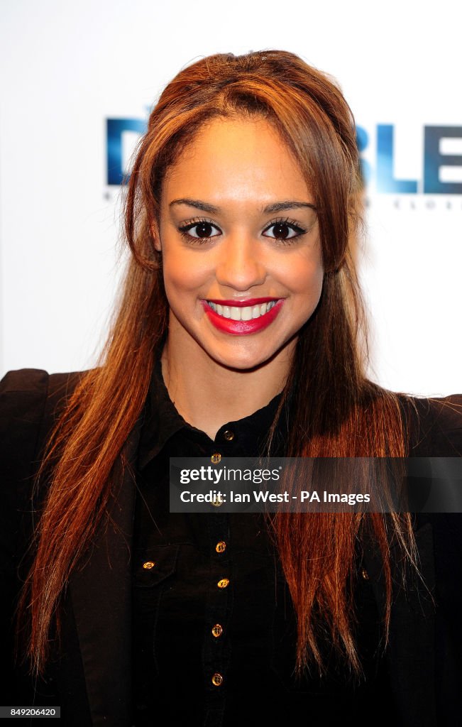 Sophia Leonie arrives at a screening for new film The Double at the