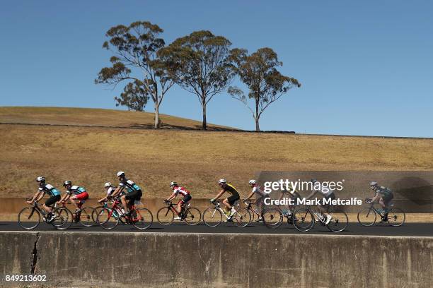 Cyclists take part in the 2017 Below The Belt Pedalthon at Sydney Motorsport Park on September 19, 2017 in Sydney, Australia. Now in its 4th year,...