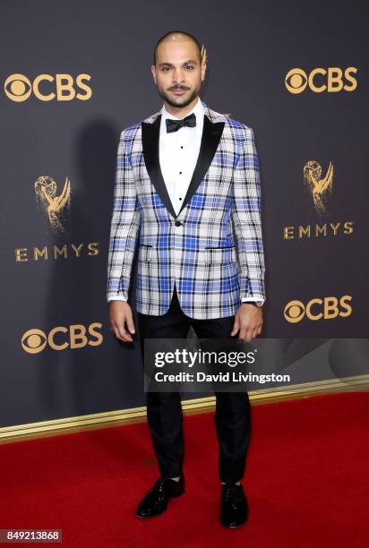 Actor Michael Mando attends the 69th Annual Primetime Emmy Awards - Arrivals at Microsoft Theater on September 17, 2017 in Los Angeles, California.