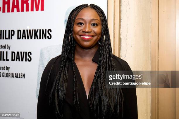 Jocelyn Bioh attends "Charm" Opening Night at The Lucille Lortel Theatre on September 18, 2017 in New York City.