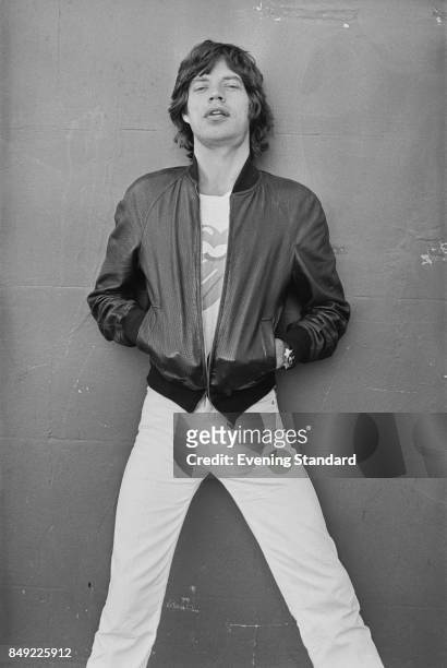 British singer Mick Jagger of the rock group Rolling Stones, 14th September 1977.