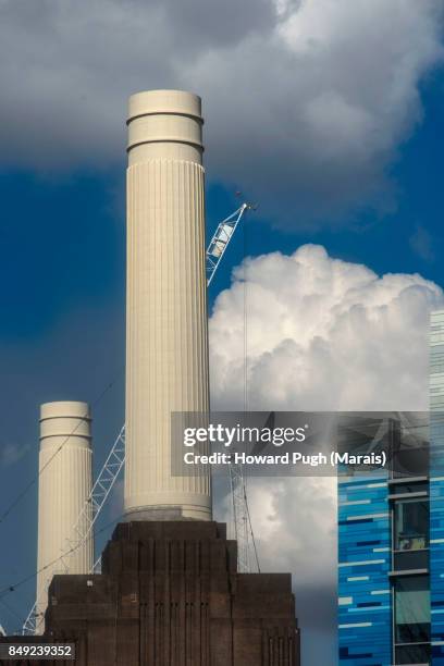 battersea regenerated - regenerated stock pictures, royalty-free photos & images