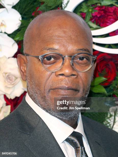 Actor Samuel L. Jackson attends The American Theatre Wing's Centennial Gala at Cipriani 42nd Street on September 18, 2017 in New York City.