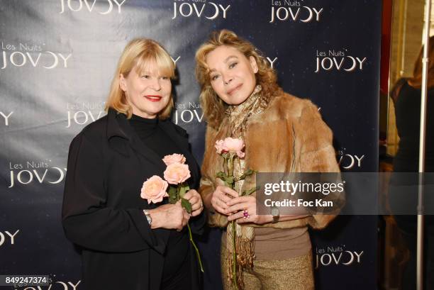 Chef Guilaine Arabian and Grace de Capitani attend 'Nuit Jovoy Rose Millesimee' at Jovoy Store on September 18, 2017 in Paris, France.