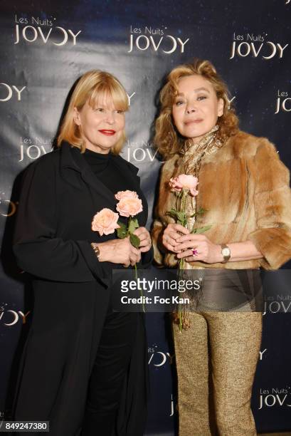 Chef Guilaine Arabian and Grace de Capitani attend 'Nuit Jovoy Rose Millesimee' at Jovoy Store on September 18, 2017 in Paris, France.