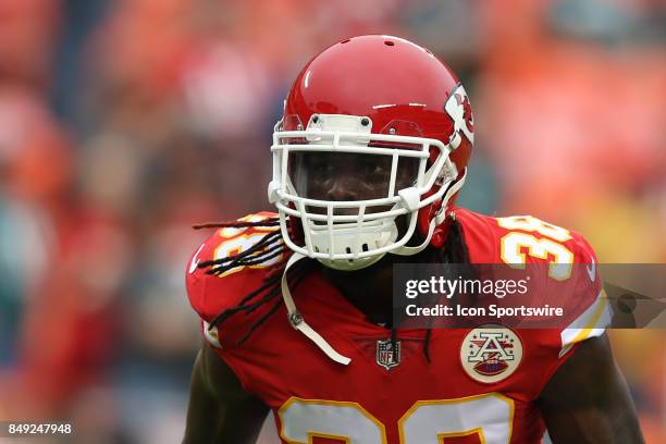 Kansas City Chiefs free safety Ron Parker before a week 2 NFL game between the Philadelphia Eagles and Kansas City Chiefs on September 17th, 2017 at...