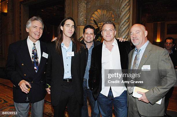 Lynn Ourso, Joel High, Dave Jordan, Matt Sullivan and Reid Wick attend Only In Louisiana: A Celebration of Music, Culture and Business at the...