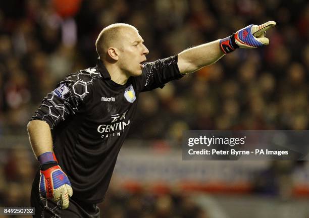 Bradley Guzan, Aston Villa goalkeeper