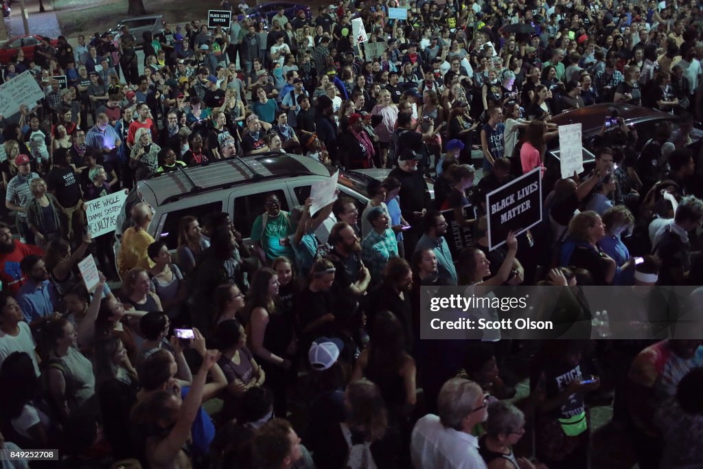 Jason Ridley Guilty Demonstrators protest outside of the St. Louis city jail following ...