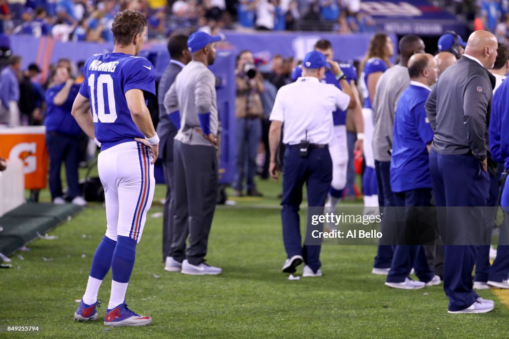 Detroit Lions v New York Giant